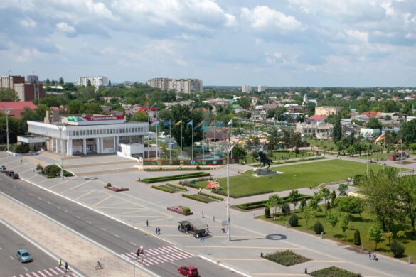 Тирасполь город в Молдове